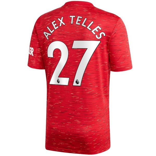 Maglia Manchester United NO.27 Alex Telles Prima 20/21 Rosso